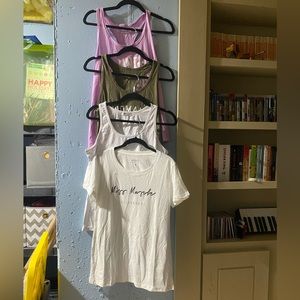 NWOT - 4 Workout Shirts